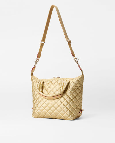 Light Gold Pearl Metallic Small Sutton Deluxe