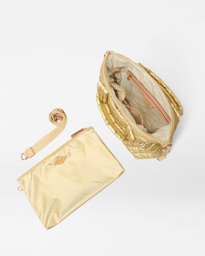 Light Gold Pearl Metallic Small Sutton Deluxe