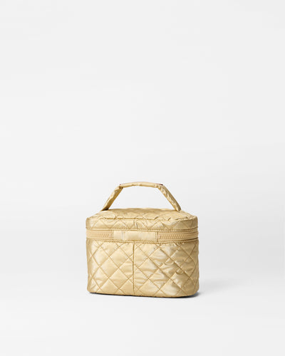 Light Gold Pearl Metallic Mini Vanity Case